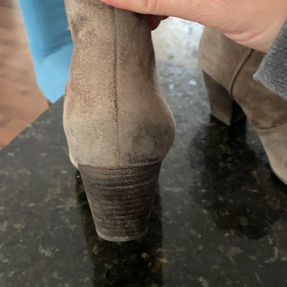 Ash Jalouse Suede/Leather Booties - Picture 4 of 8